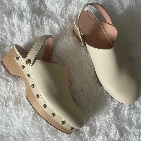 J. Crew Studded Clog Wooden Mules - Picture 6 of 12